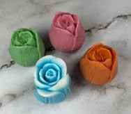 Tulip Shaped Soap Set | Pack of 4 | Handcrafted Novelty Bar Soap | Gift Ready